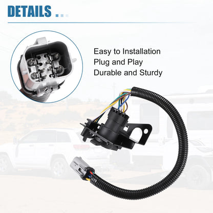 Trailer Tow Wiring Harness Plug Connector for Ford F-250 F-350 (2008–2016)