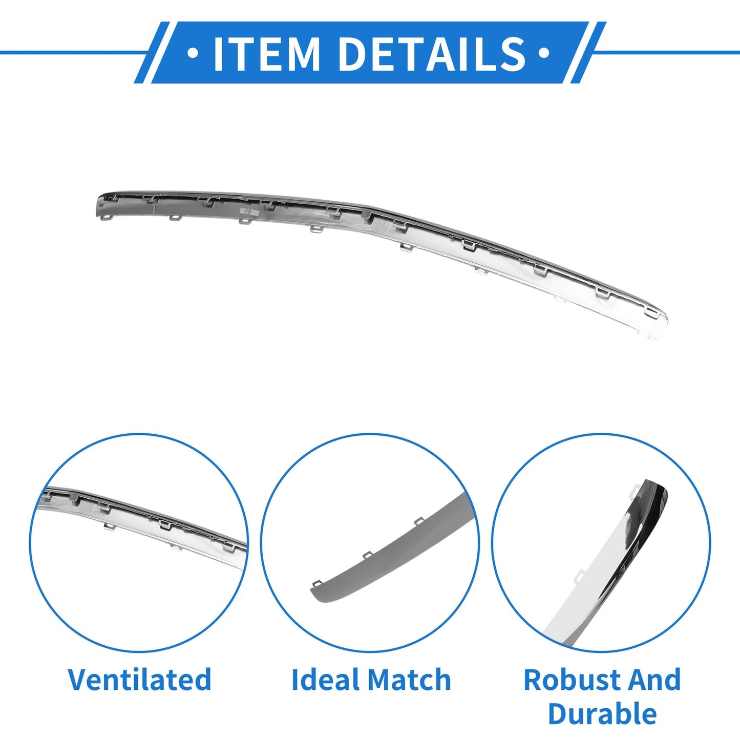 Bumper Grille Trim Garnish No. 1778854202 for Mercedes-Benz W177/A (2019–2022)