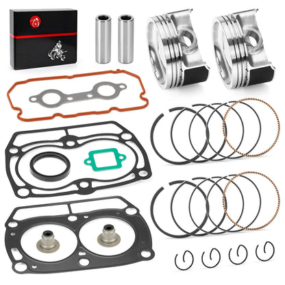Top End Cylinder Piston Rings Gasket for Polaris Ranger 800 RZR S 4 800 (2011–2017)