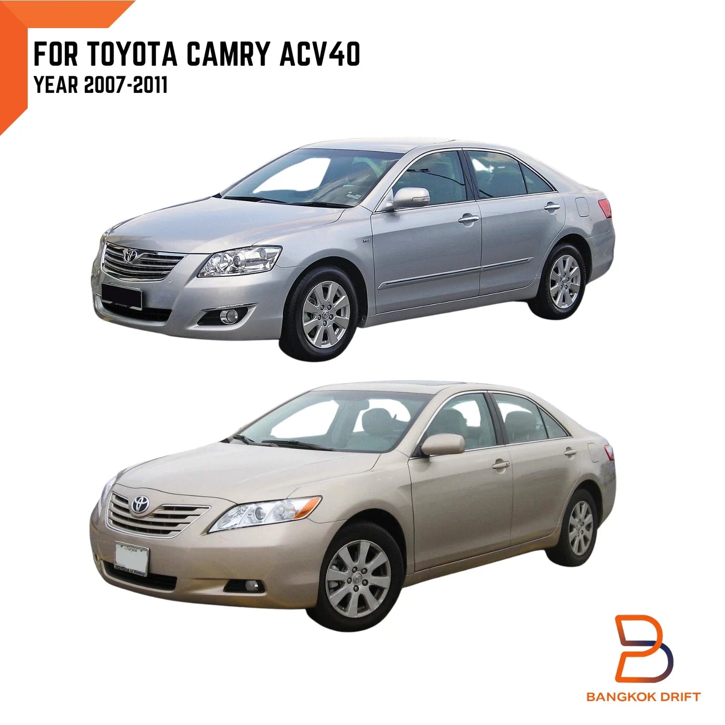 Rubber Weatherstrip Seal for Toyota Camry ACV40 (2007-2011)