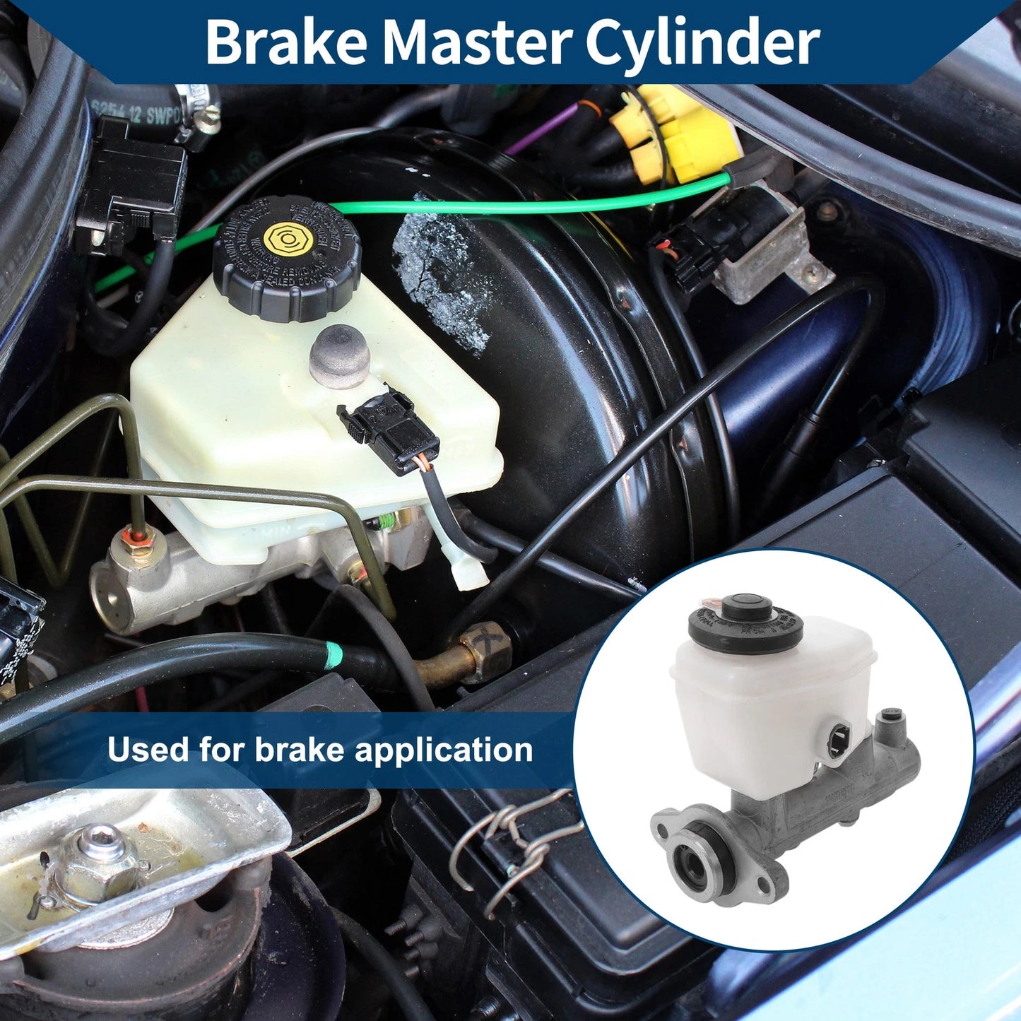 Brake Master Cylinder Reservoir No. 4720160831 for Toyota Land Cruiser (1990–1997)