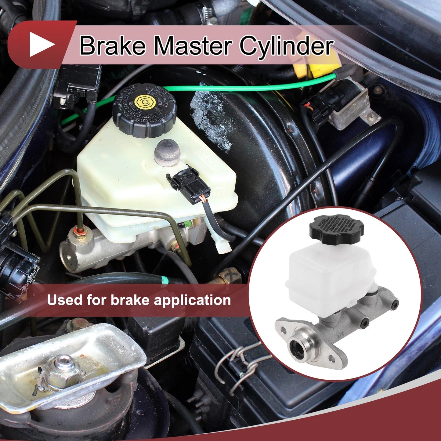 Brake Master Cylinder with Reservoir No. 5851025000 for Hyundai Accent (2000–2004)