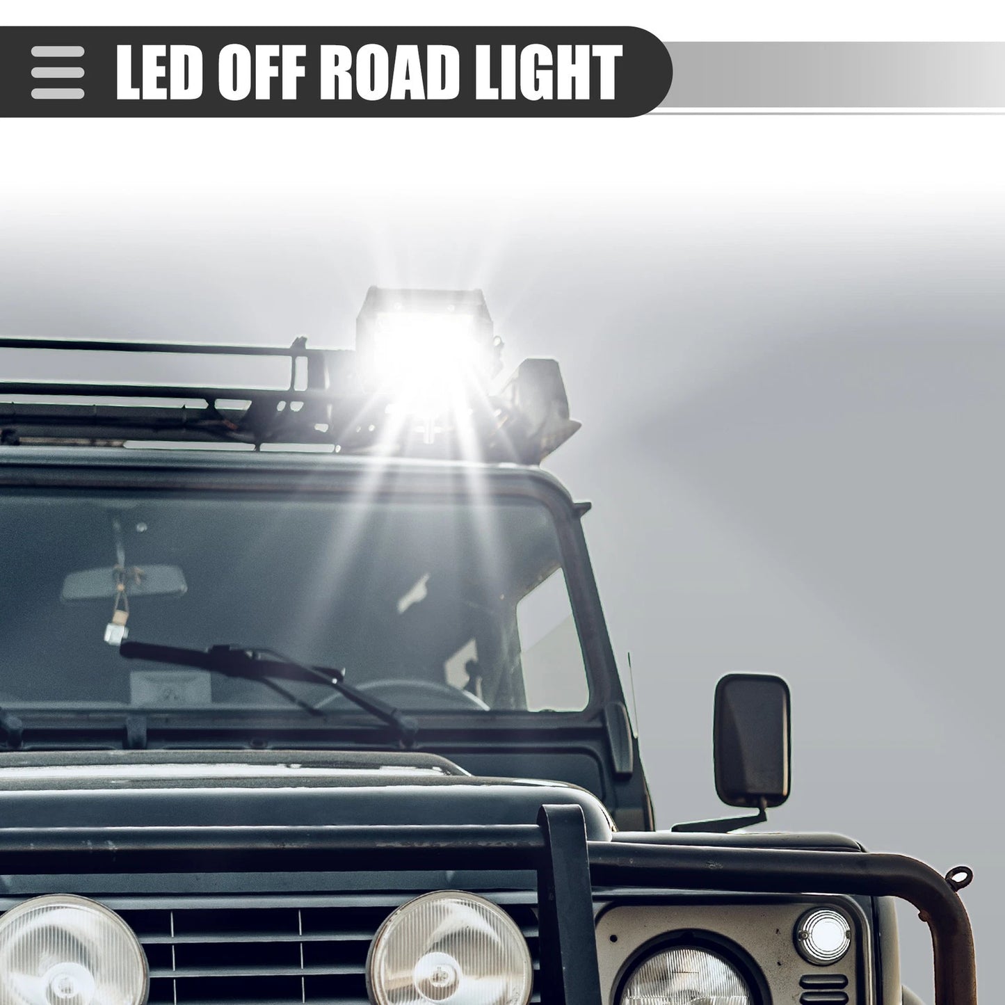 6.5" LED Off-road Fog Lights 120W for Pickup (Universal)