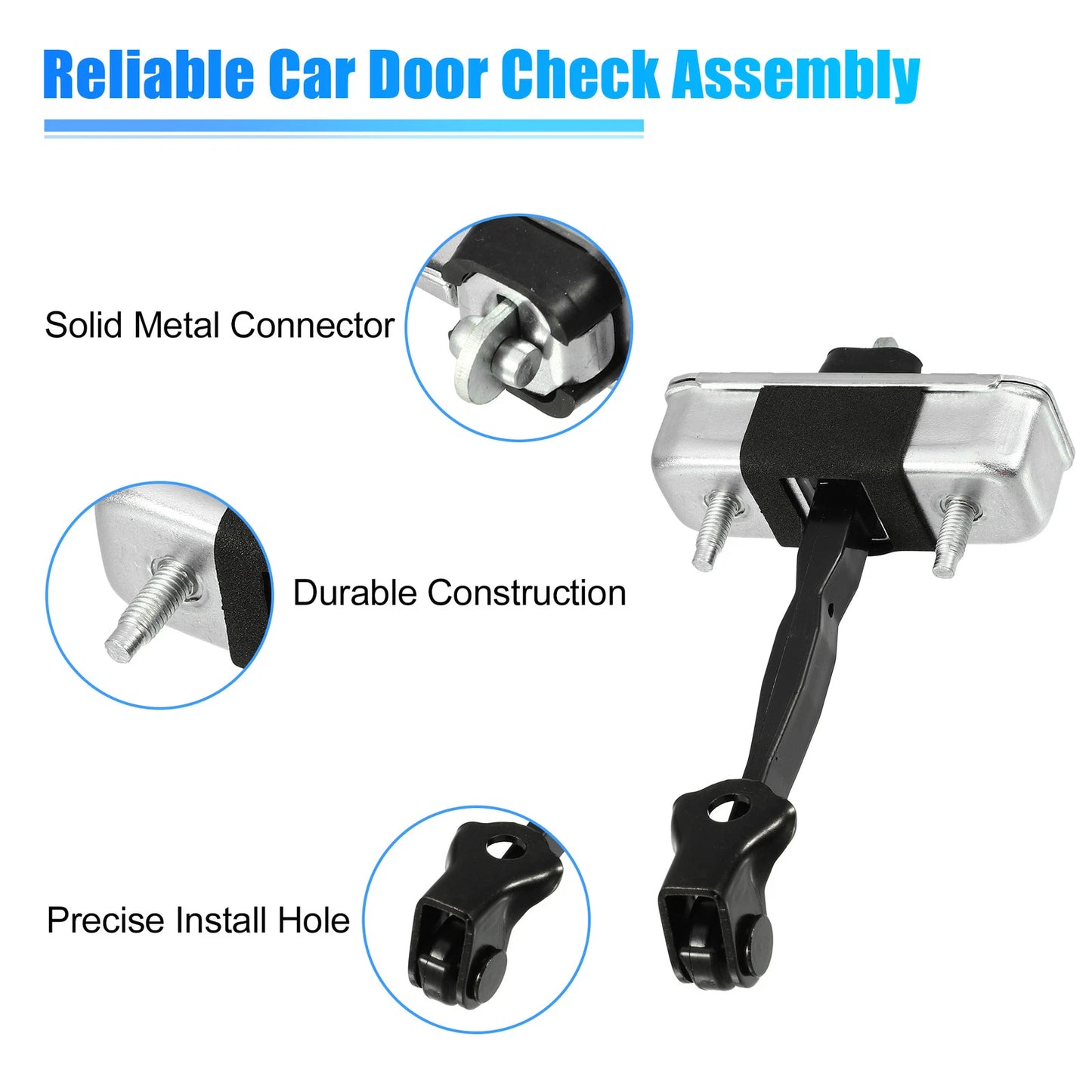 Front Door Hinge Check Arm Stop Strap for Toyota 4Runner (2010–2016) No. 68610-60121