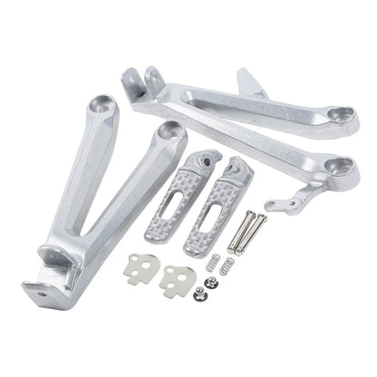 3 x Footrests Footpegs Bracket Set for Honda CBR1000RR (2004 - 2007)