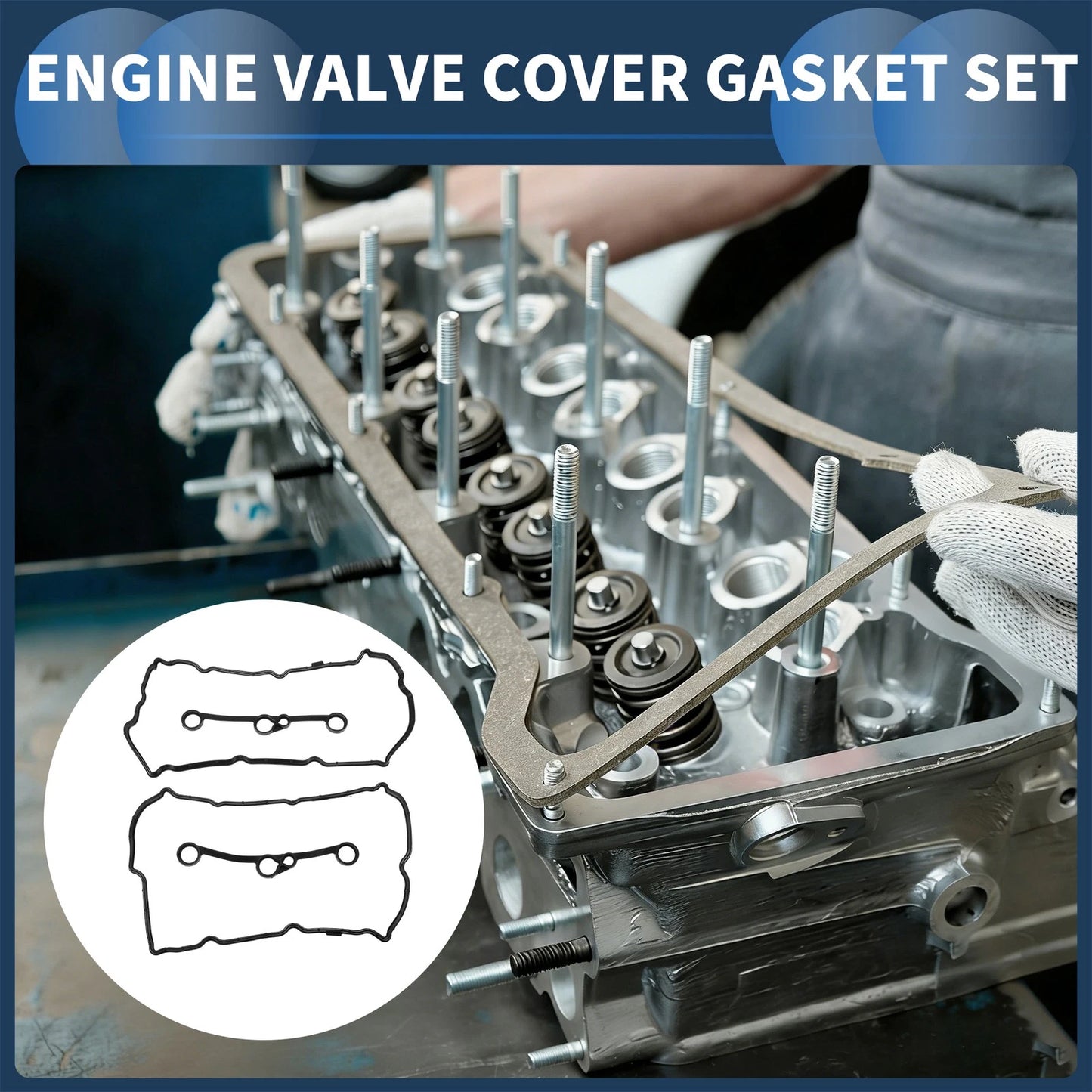 Valve Cover Gasket Set for Nissan 370Z (Z34) (2009–2020) 13270-EY01A