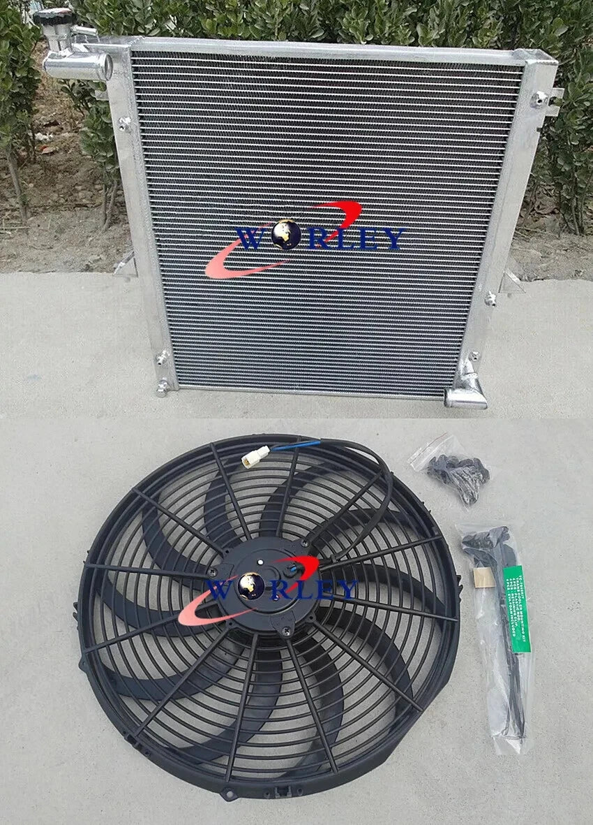 3-Row Radiator & Fan for Mitsubishi Triton MN/ML L200 (2006–2012)