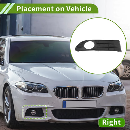 Fog Light Grill for Volvo S40 (2007–2012) No. 30744920 Black