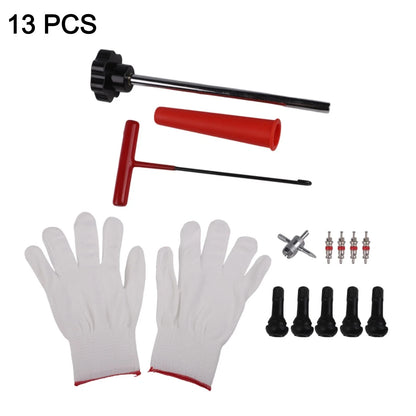 Quick Change Toolkit 13pcs Tire Valves for Most Models