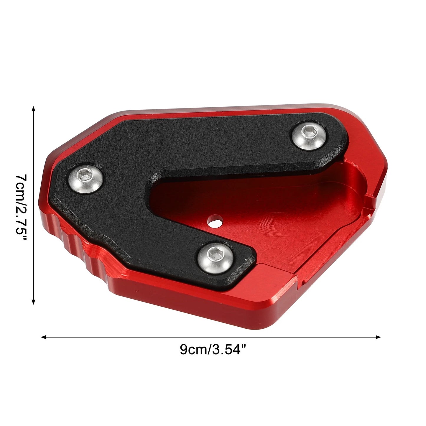 Set of 1 Aluminum Alloy Kickstand Plate Pad for Suzuki GSXR600 (2006–2023)