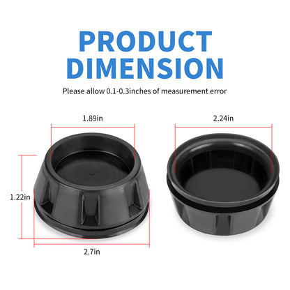 Set of 4 Wheel Center Caps for Honda Talon 1000, Pioneer 700/1000, Rubicon 500/520