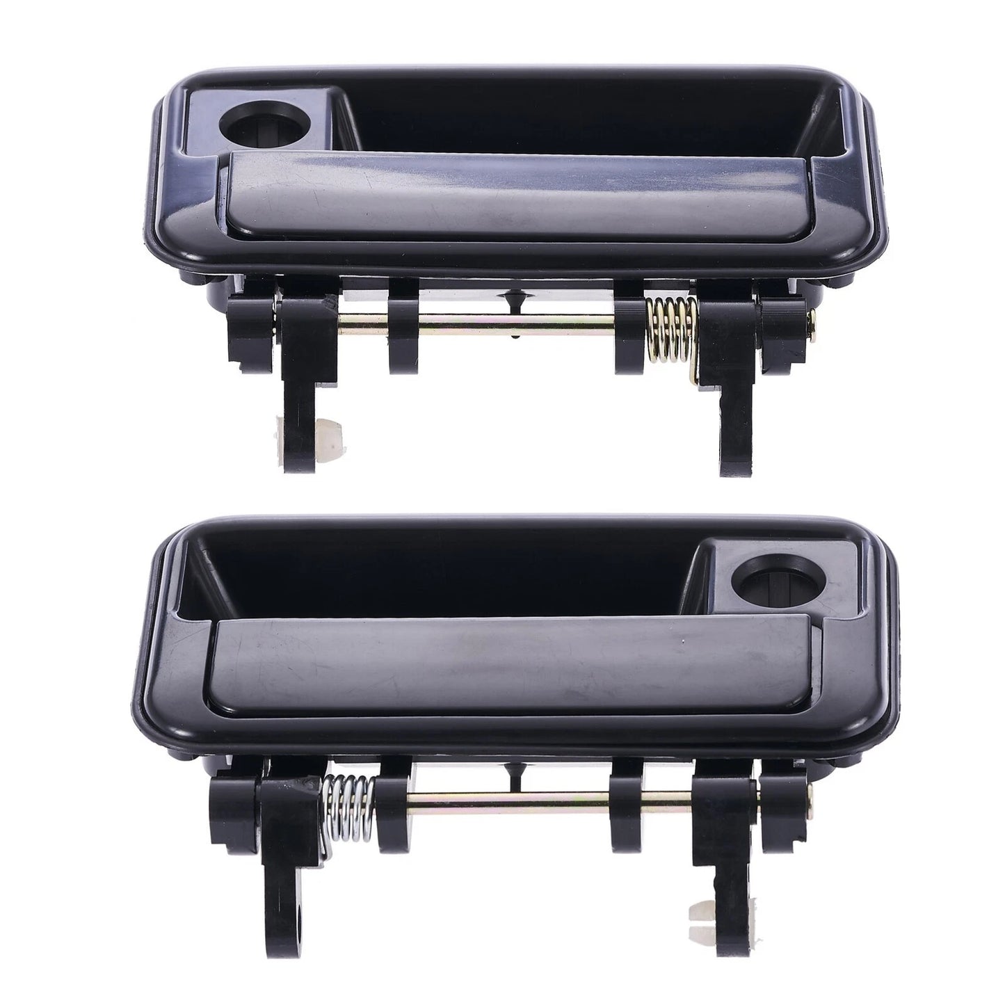 Set of 2 Outer Door Handles for Suzuki Swift (1989–1999) Black