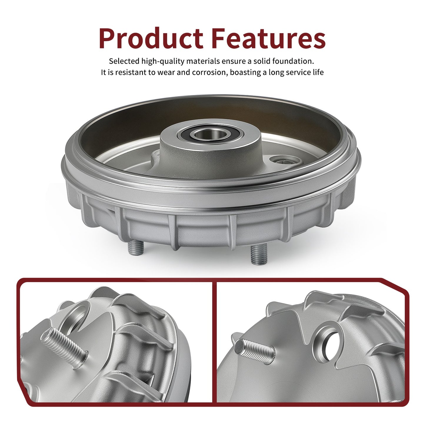 Front Brake Drum for Honda Rancher 350 (2000–2006)