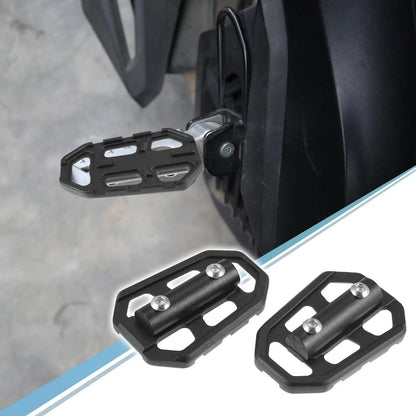 Pair Aluminum Wide Foot Pegs Footrest for BMW R1200GS LC G310GS S1000XR F85