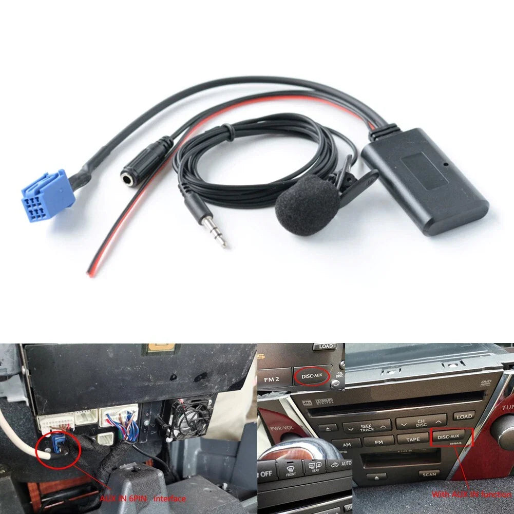 5.0 Module Handsfree Aux Audio Adapter Cable for Lexus IS250 (2006–2008)