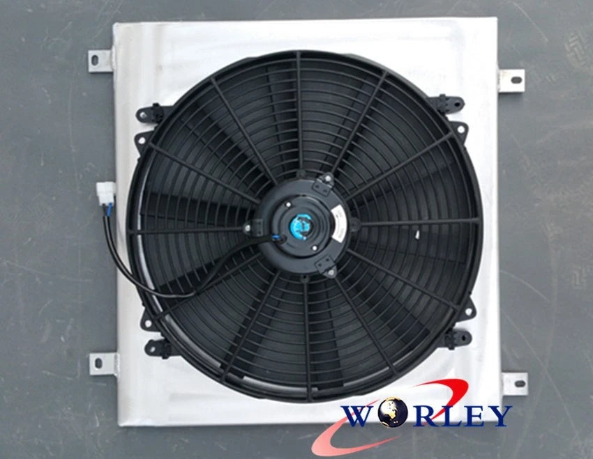Aluminum Radiator Fan Shroud for Jeep Wrangler YJ TJ LJ (1987–2006)