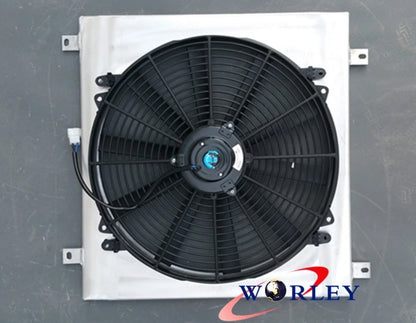 Aluminum Radiator Fan Shroud for Jeep Wrangler YJ TJ LJ (1987–2006)