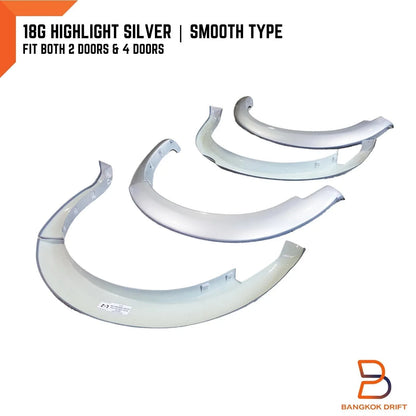 18G Silver Fender Flares Wheel Arch for Mazda BT-50 (2012-2019)