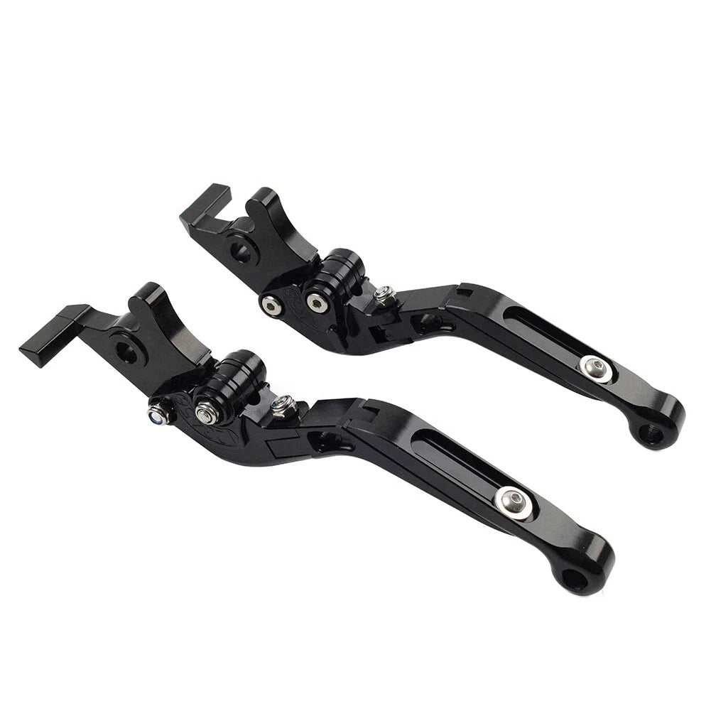CNC Extendable Brake Clutch Levers for BMW G310R G310GS (2017-2021) Black