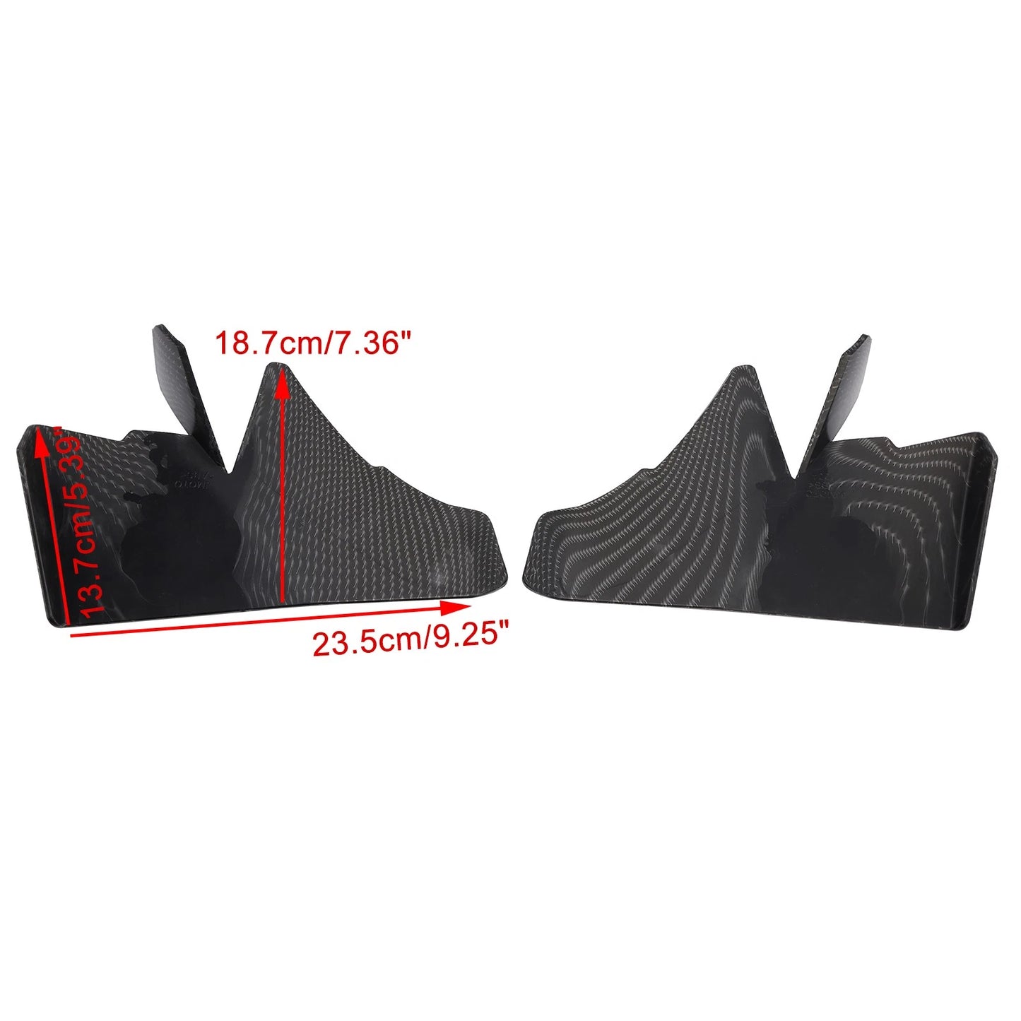 Front Fairing Air Deflector for Aprilia RS457 (2024) Simulated Carbon