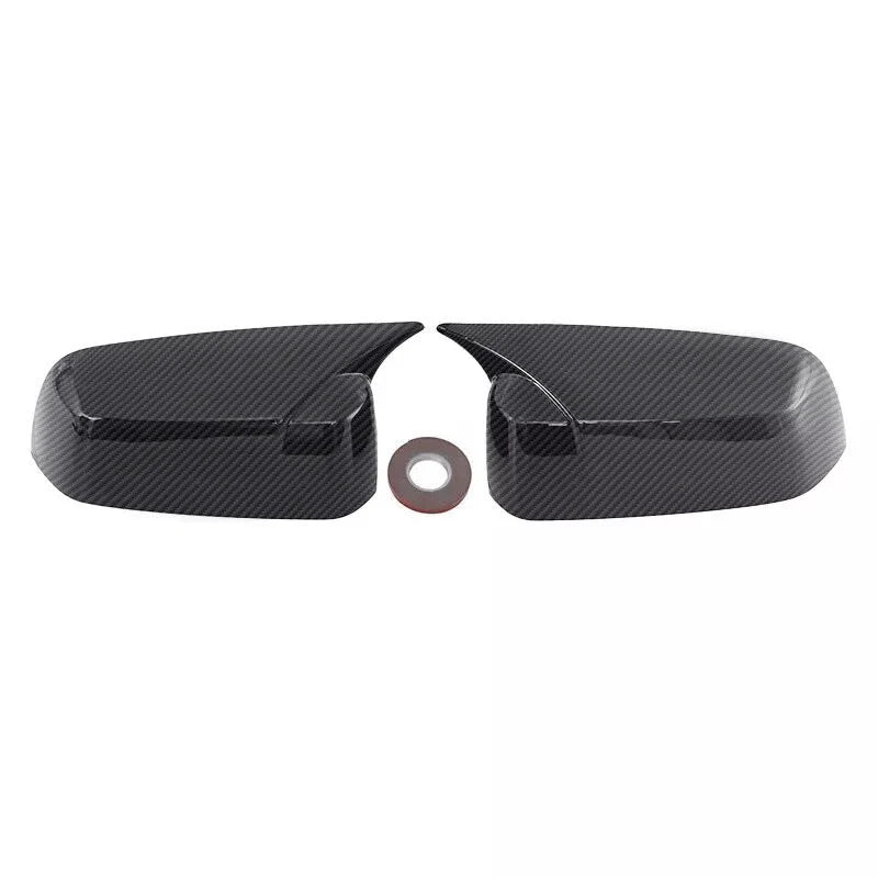 Horn-Style Carbon Look Wing Rearview Mirror Cap Covers for Ford Ranger