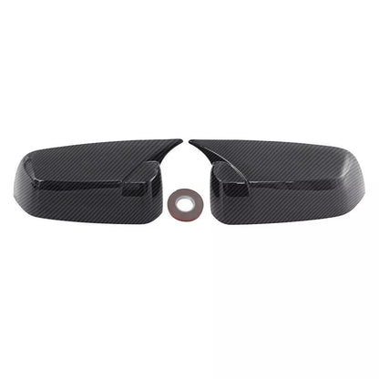 Horn-Style Carbon Look Wing Rearview Mirror Cap Covers for Ford Ranger