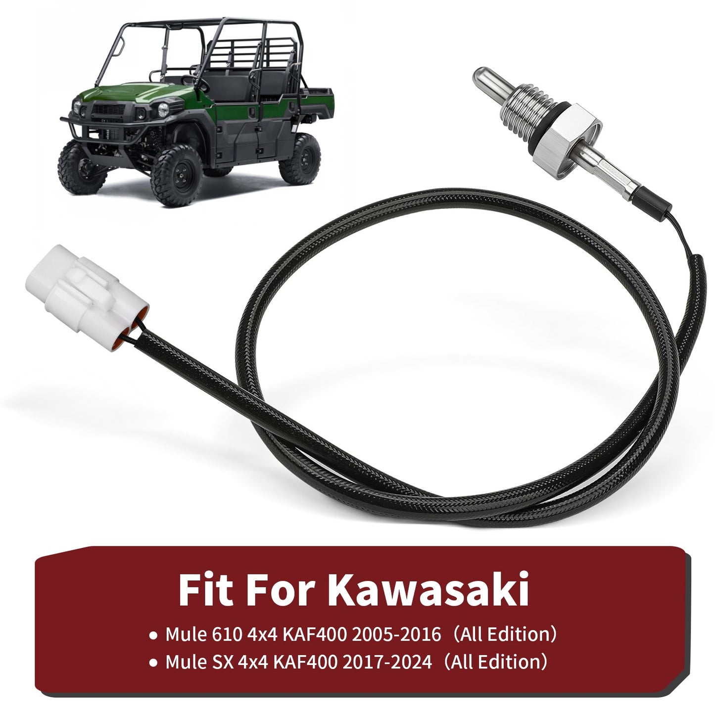 Oil Temp Sensor for Kawasaki Mule 610 (2005–2024)