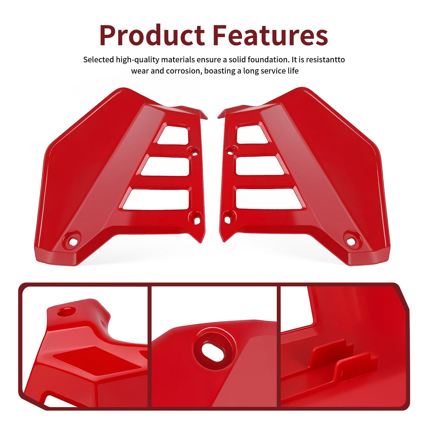 Radiator Shrouds for Honda ATC250R (1985–1986)