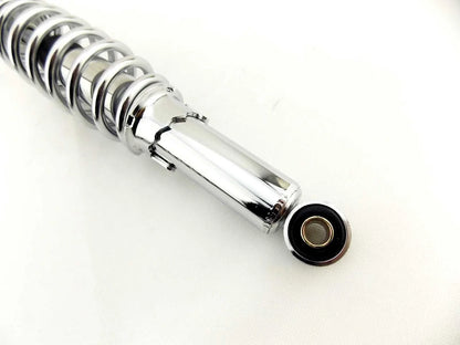 280mm JBS Chrome Lowering Shock Absorbers for Suzuki GT185 (1976-1978)