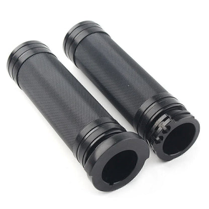 Black Handlebar Handgrip for Harley Sportster Dyna Softail Touring