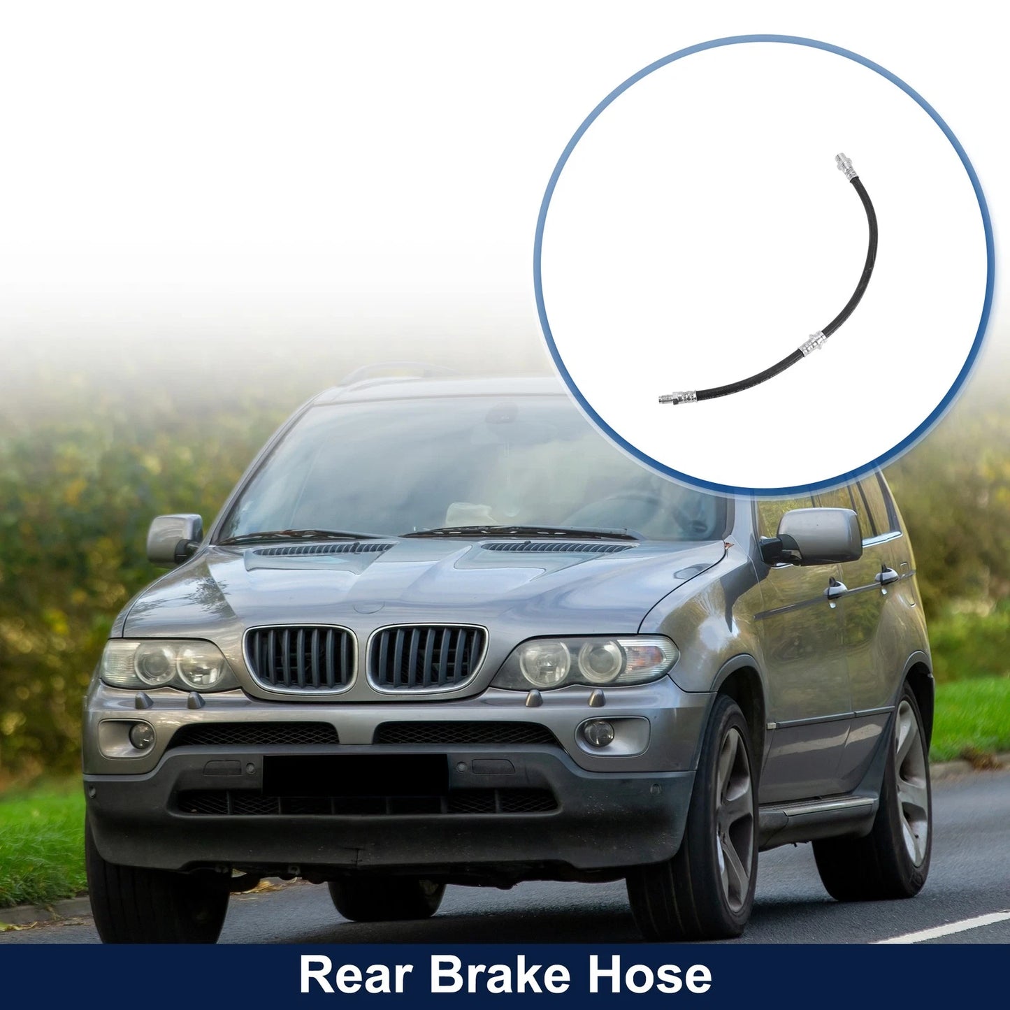 Rear Brake Hose for BMW X5 (2007–2017) No. 34306788437