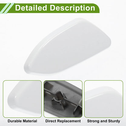 Front Right Washer Nozzle Cover Cap for Toyota Rav4 (2010–2012) 8504442150 White