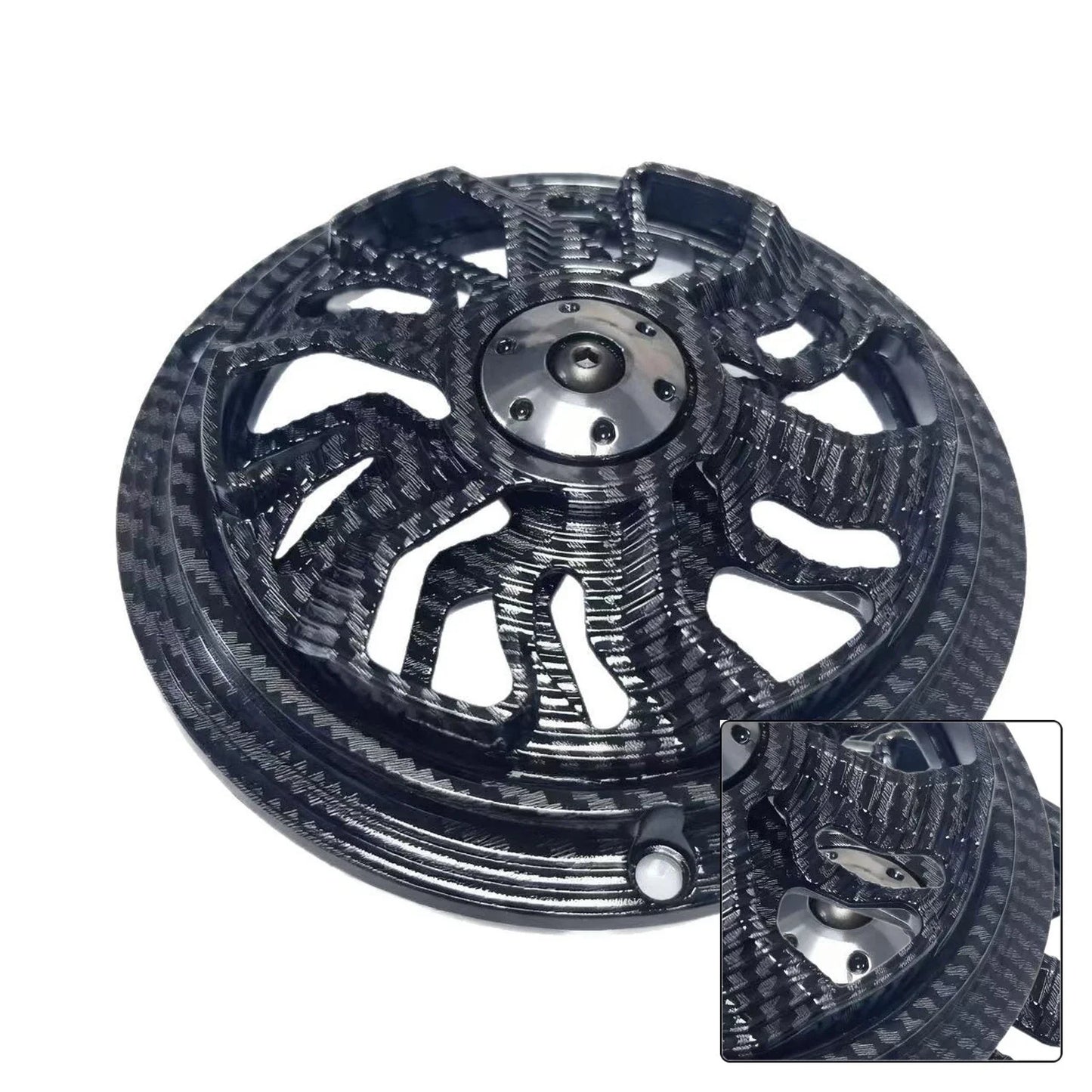 Fan Cover for Motorcycle Efficient Heat Dissipation 360° Adjustable