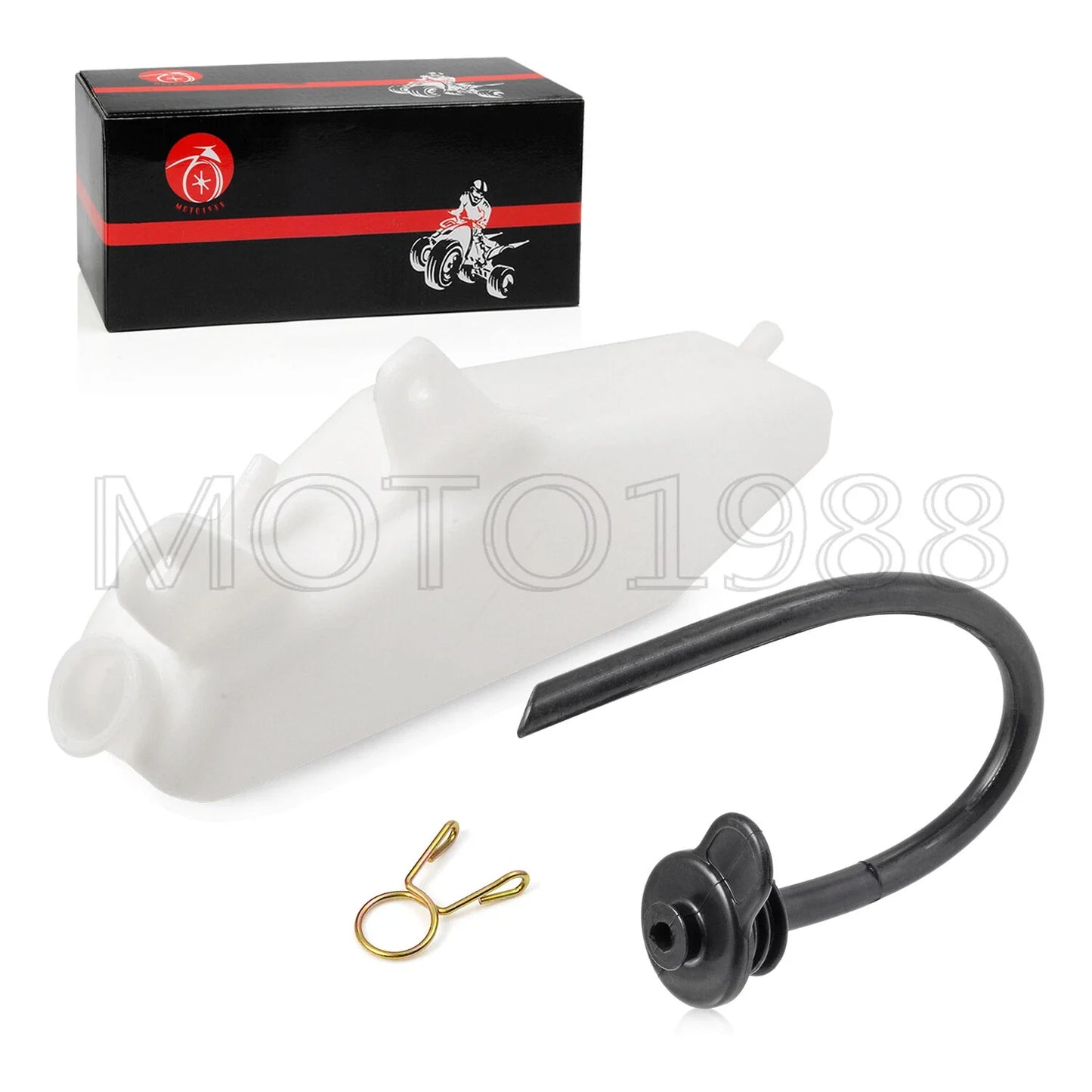 Radiator recovery bottle overflow tank cap for Yamaha YFZ450 (2004–2010)