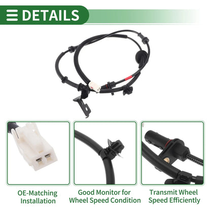 ABS Wheel Speed Sensor for Hyundai Elantra 2014-2016 Right Rear