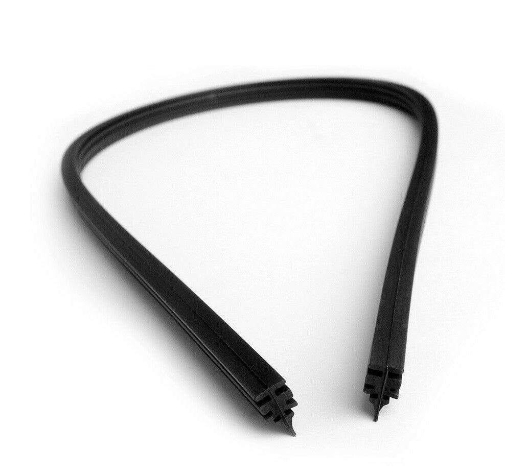 2X 26" Rubber Frameless Windshield Wiper Blade Refills for Car Bus Truck