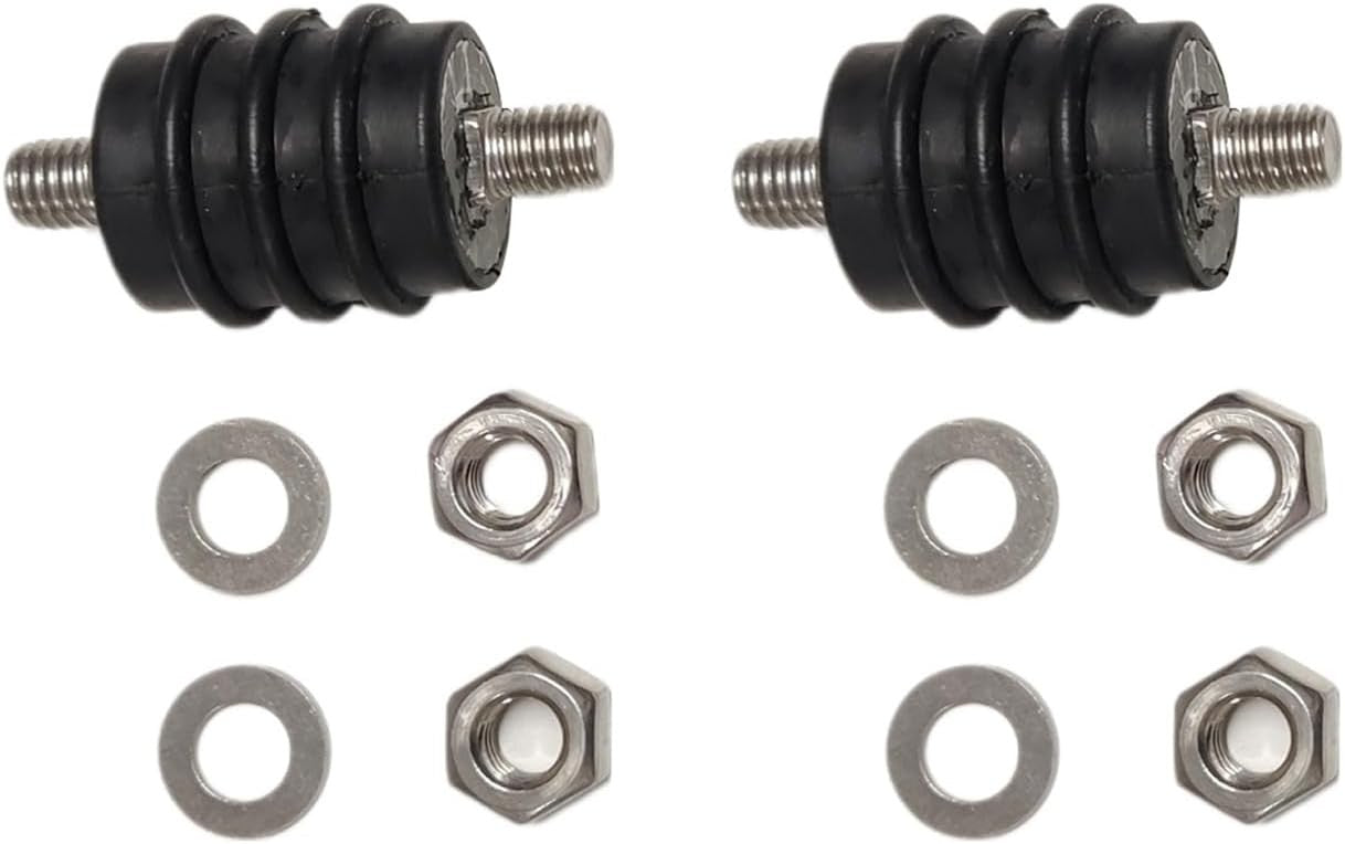 Set of 4 Upper Front Motor Mounts for Johnson Evinrude OMC Outboards (20-30 HP)