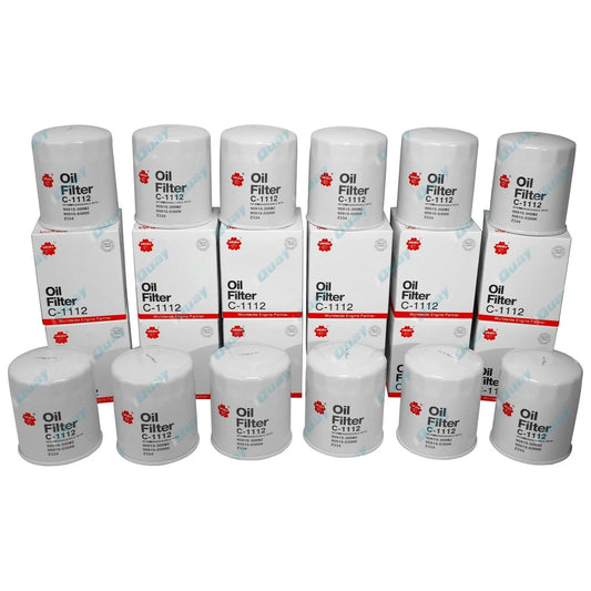 12 Oil Filters for Prado Diesel KZJ90 KZJ95 KZJ120 1KD-TE Land Cruiser KZJ73
