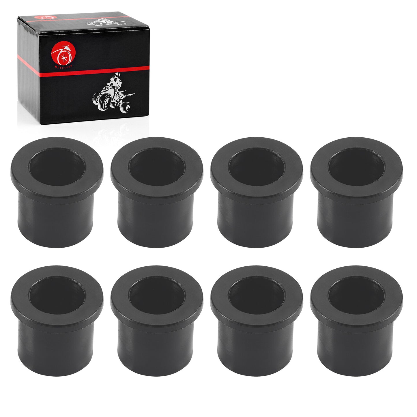 Set of 8 A-Arm Bushing Kit for Polaris Outlaw 50 90 110 Predator 50 Sportsman 90 110
