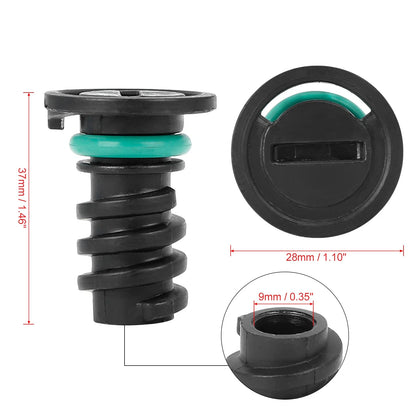 2 x ABS Car Engine Oil Drain Plug Replacement for Mercedes-Benz C63 (2008-2015)