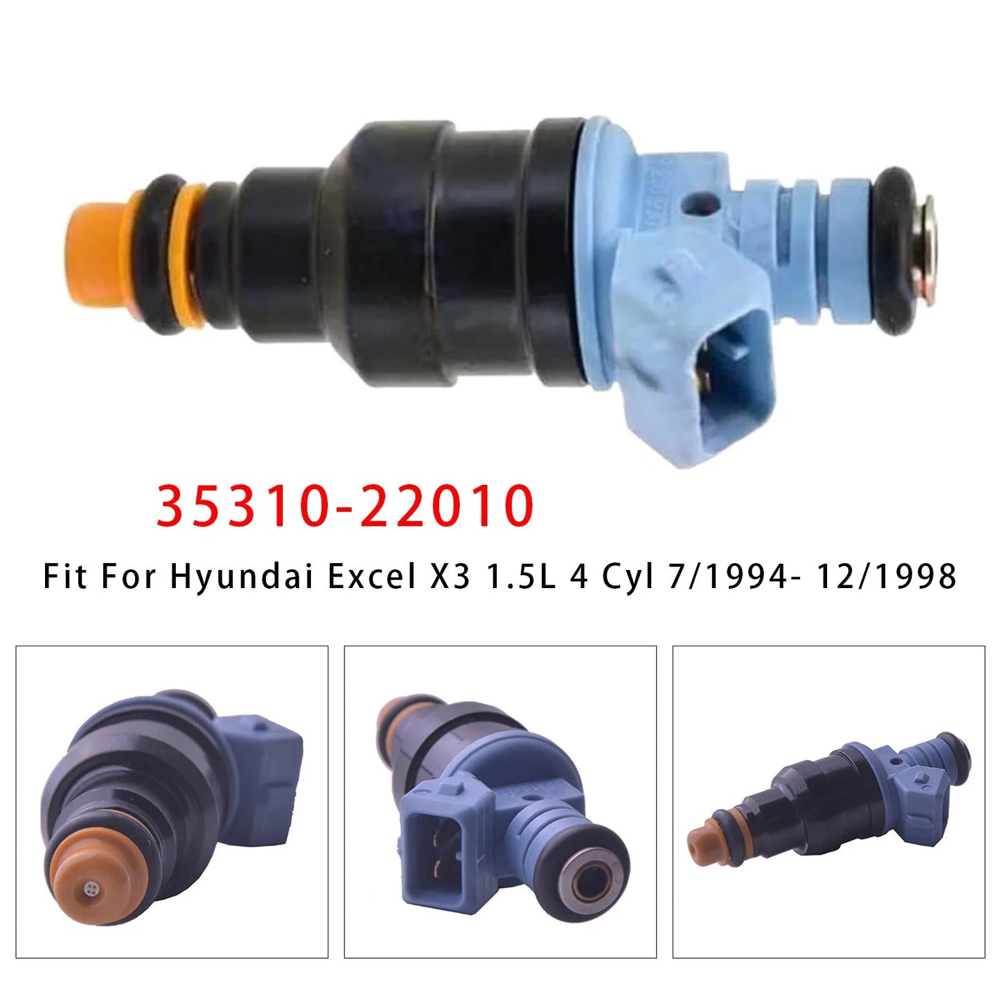 6AN Male Flare to M16-1.5 Female Fuel Line Adapter Fitting