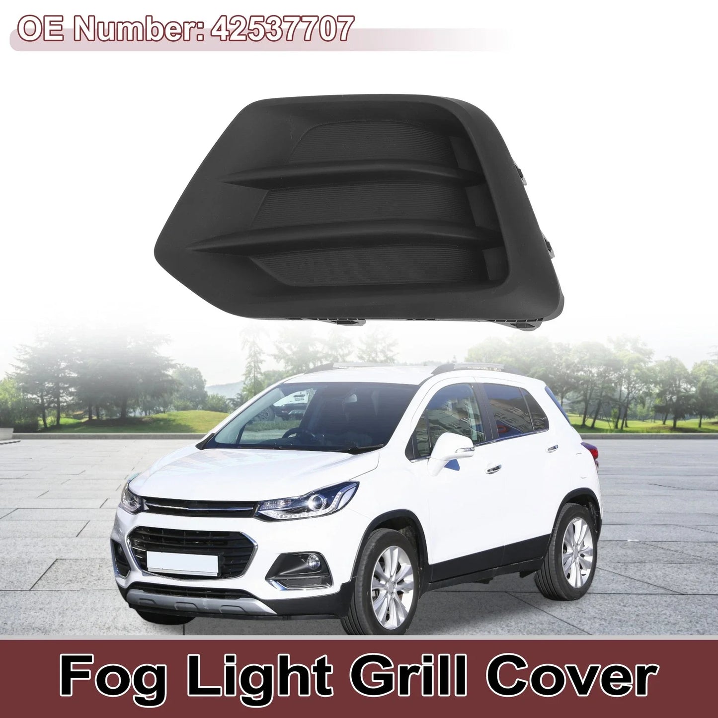 Front Left Fog Light Grill for Chevrolet Trax (2017-2022)