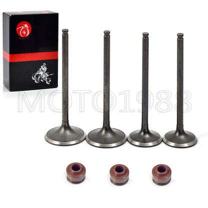 Intake and Exhaust Valves Kit for Honda CRF250R (2004–2007)