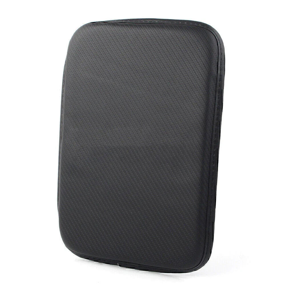 Universal Car Armrest Pad Cover for Auto Center Console - PU Leather Mat