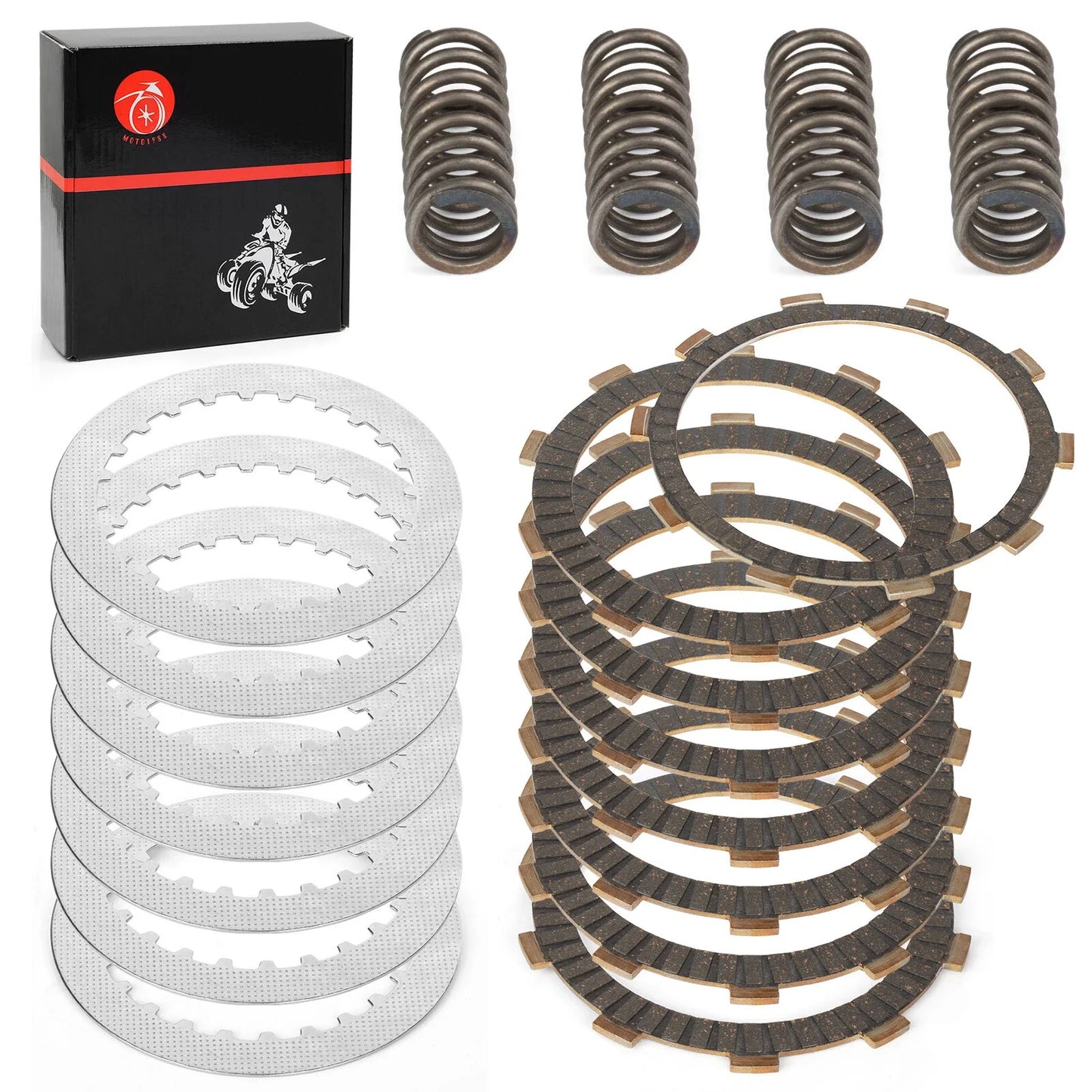 Clutch Friction Steel Plates for Honda VT750C2 / VT750CBS (2007–2024)