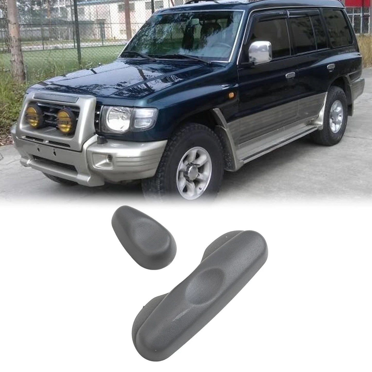 Protective Front Electric Seat Adjustment Switch Covers for Pajero