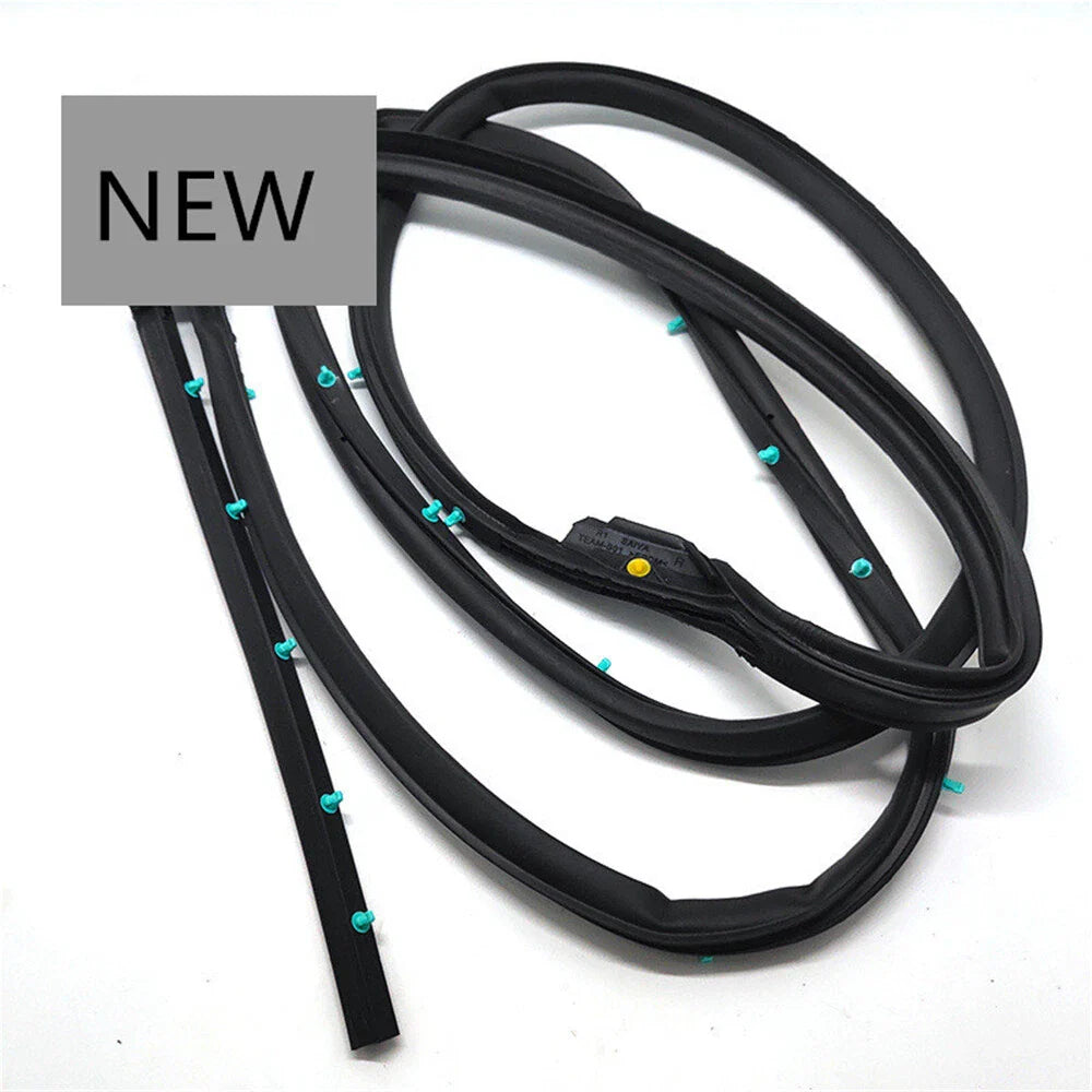 Rear Right Door Weatherstrip Moulding for Honda Civic Sedan (2016-2021)
