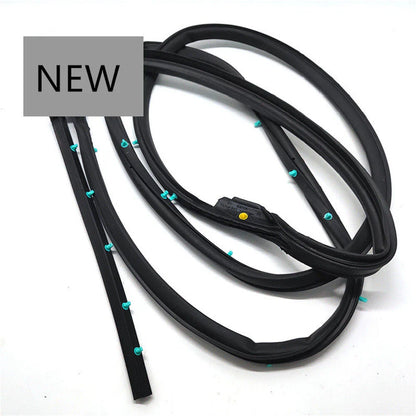 Rear Right Door Weatherstrip Moulding for Honda Civic Sedan (2016-2021)