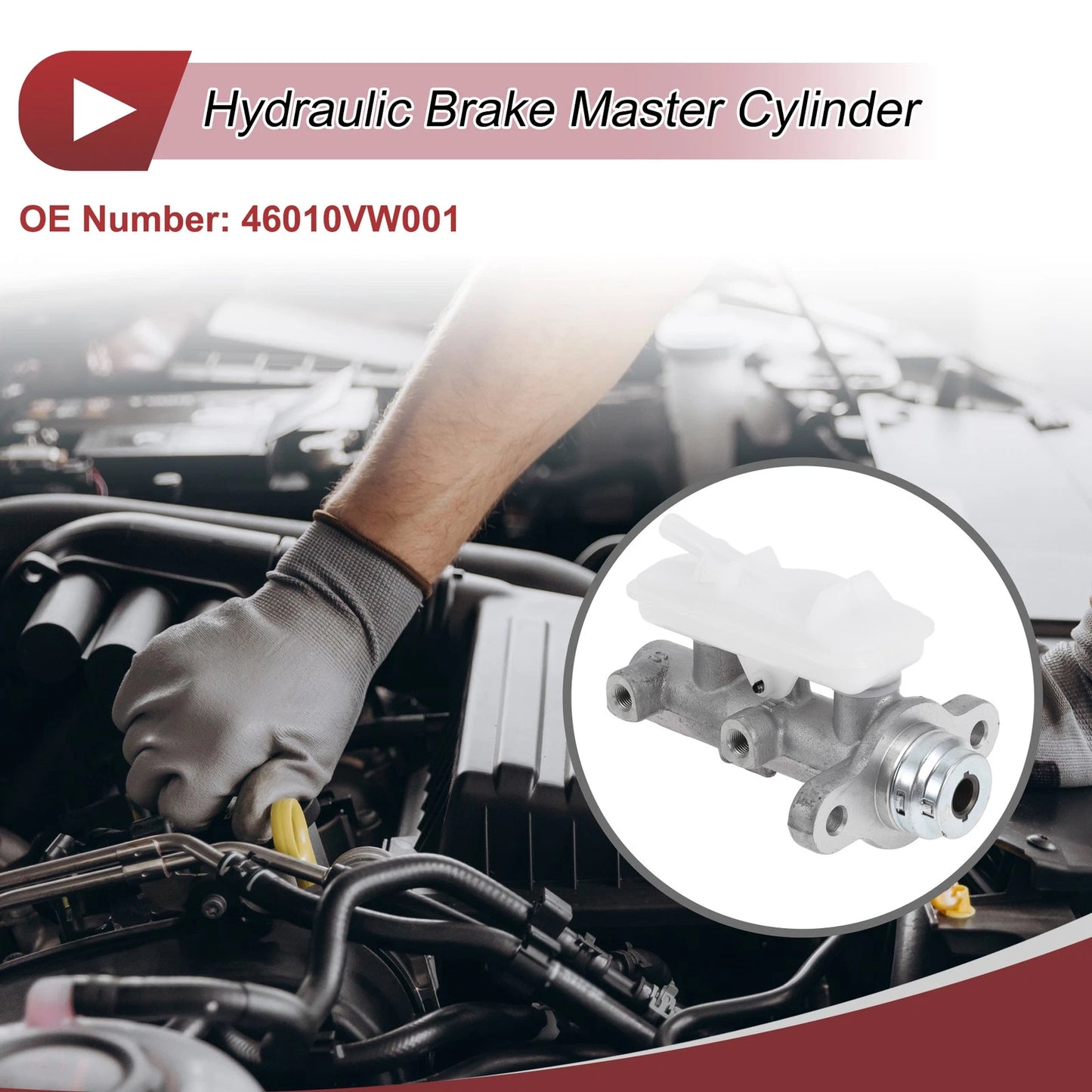 Brake Master Cylinder with Reservoir No. 46010VW001 for Nissan Urvan (2002–2013)