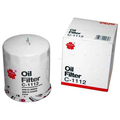 4 x Diesel Oil Filters for Dyna 200 300 Truck (1995-2004)